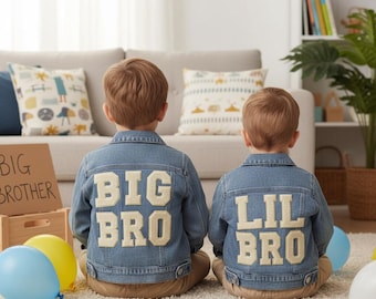 Personalized Cousin Crew Denim Jacket