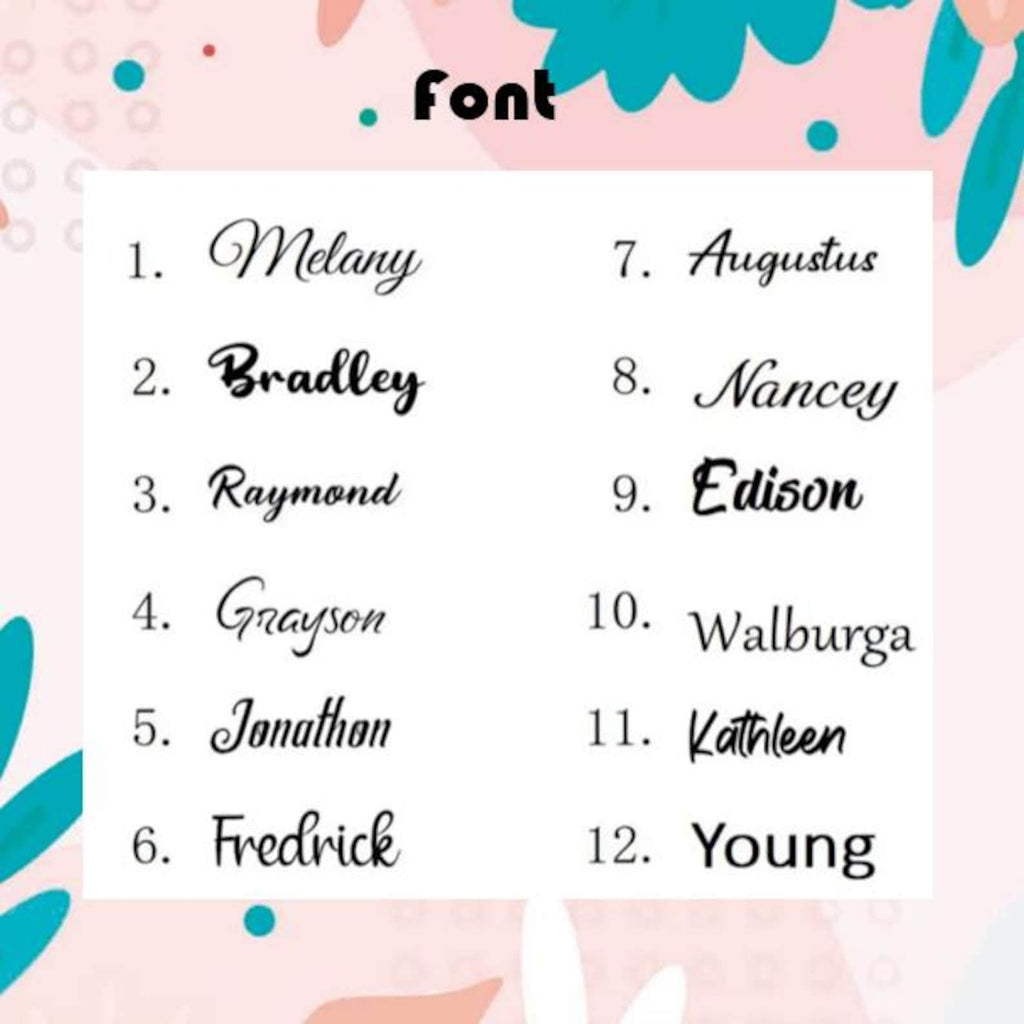 Personalized Baby Name Pillow with Ruffles