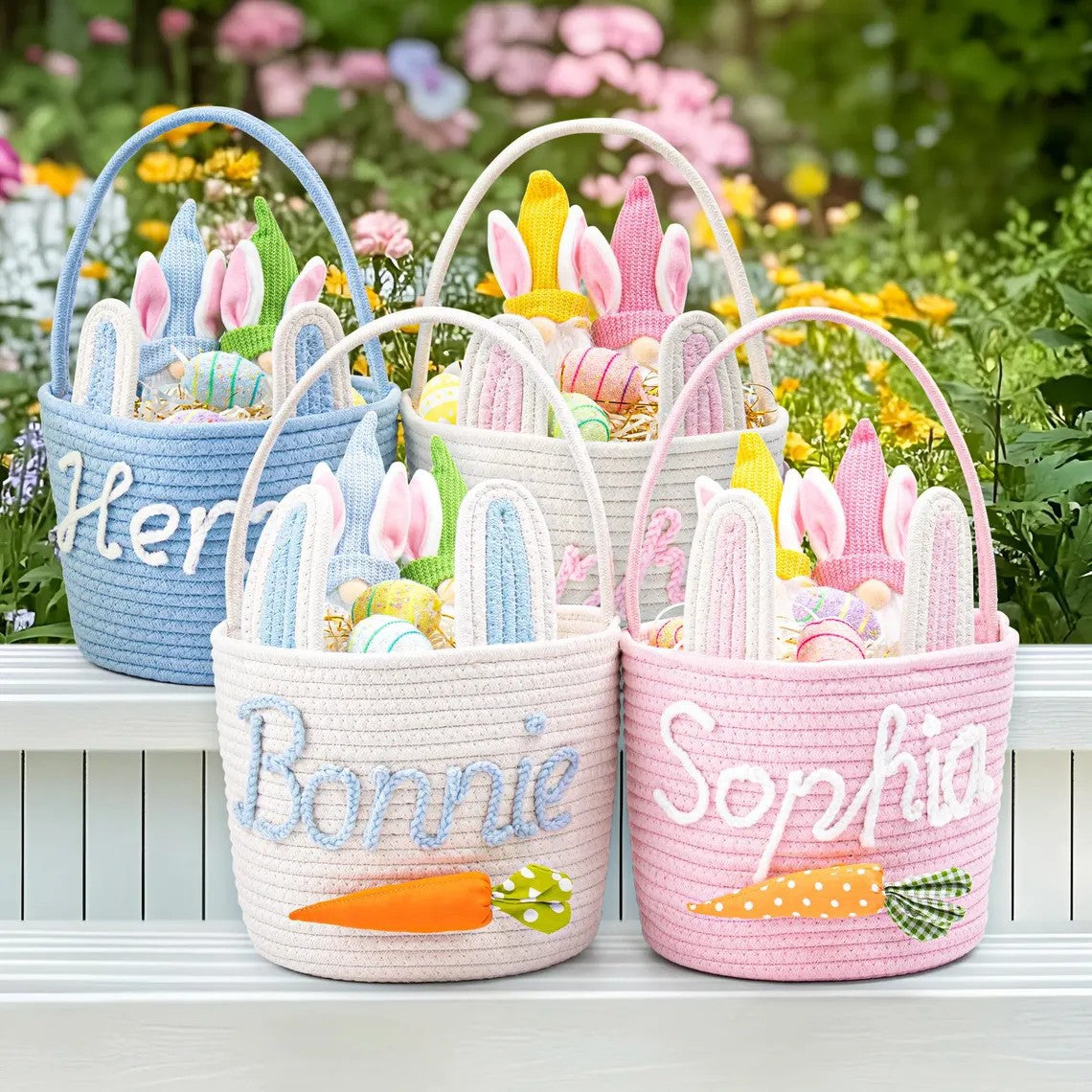 Personalized Easter baskets