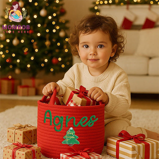 Handmade Cotton Rope Baby Toy Organizer