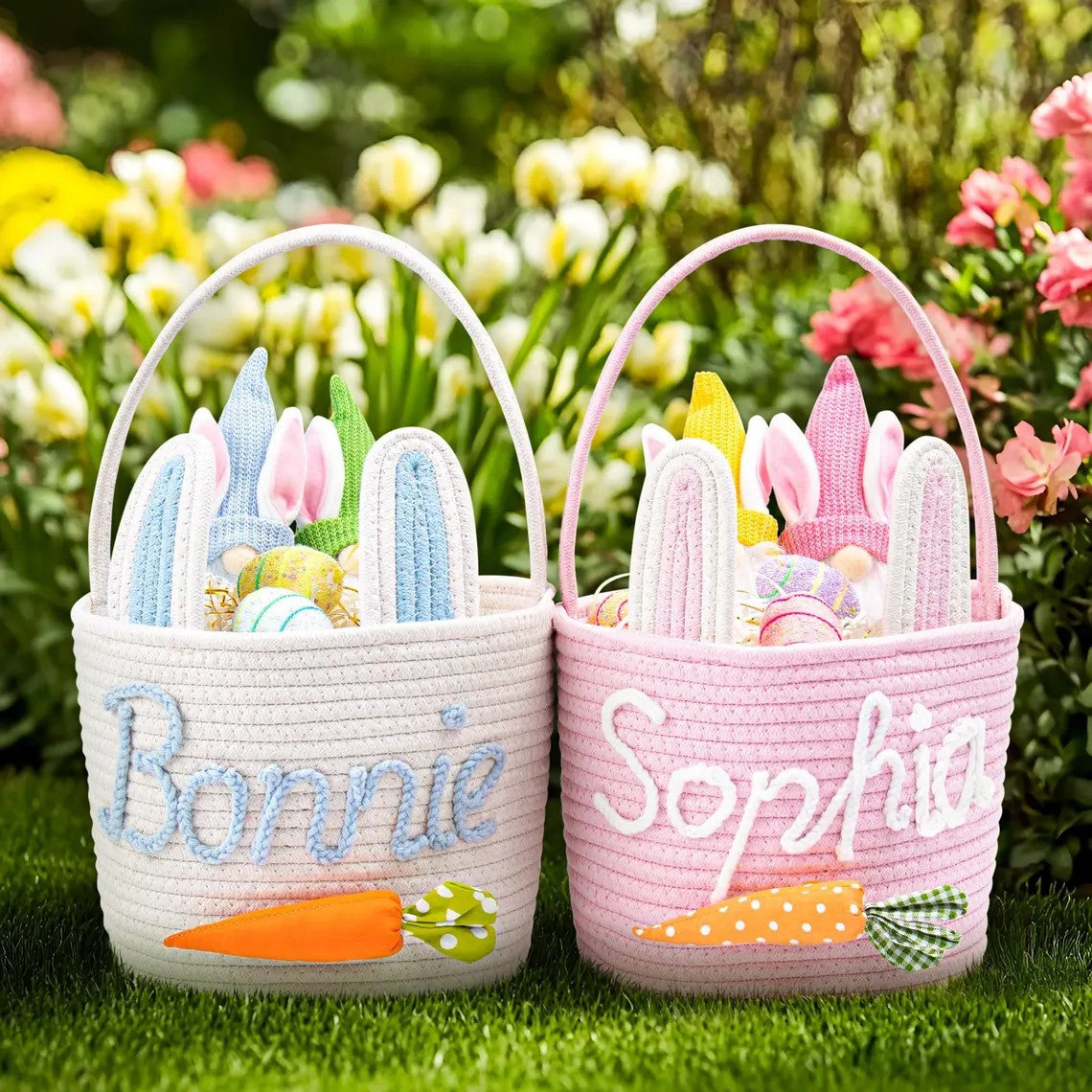 Personalized Easter baskets