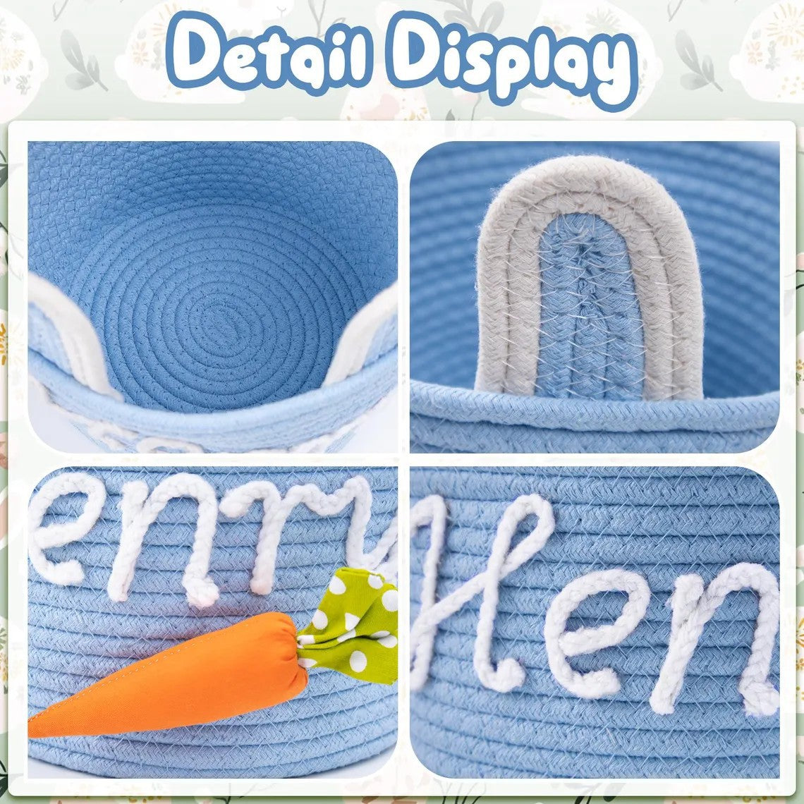 Personalized Easter baskets