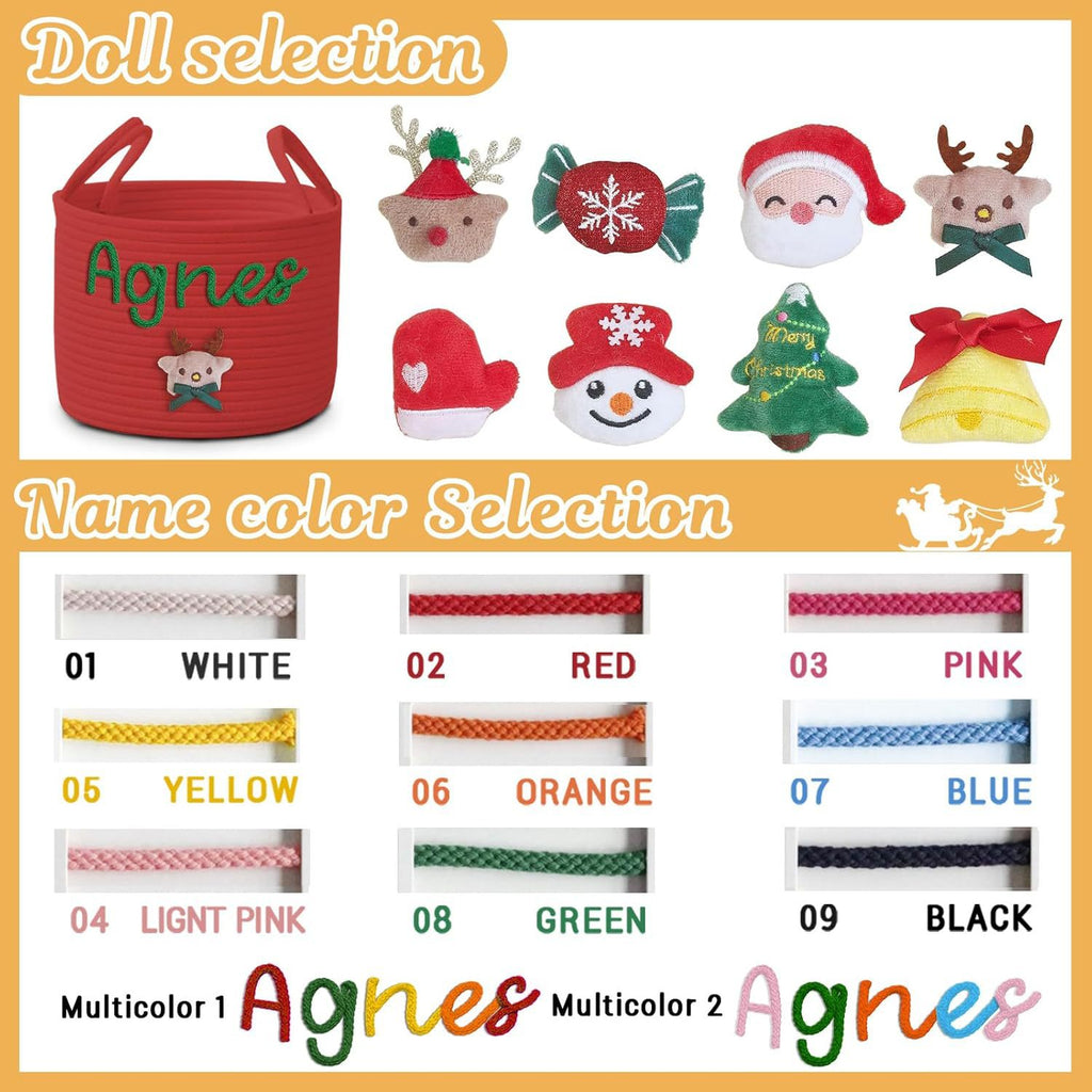 Handmade Cotton Rope Baby Toy Organizer