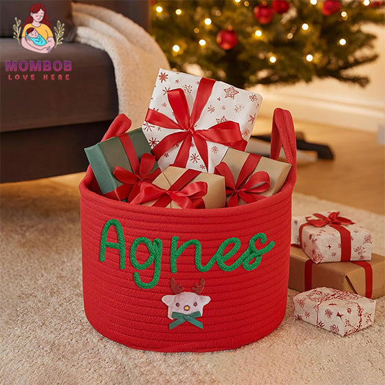 Handmade Cotton Rope Baby Toy Organizer