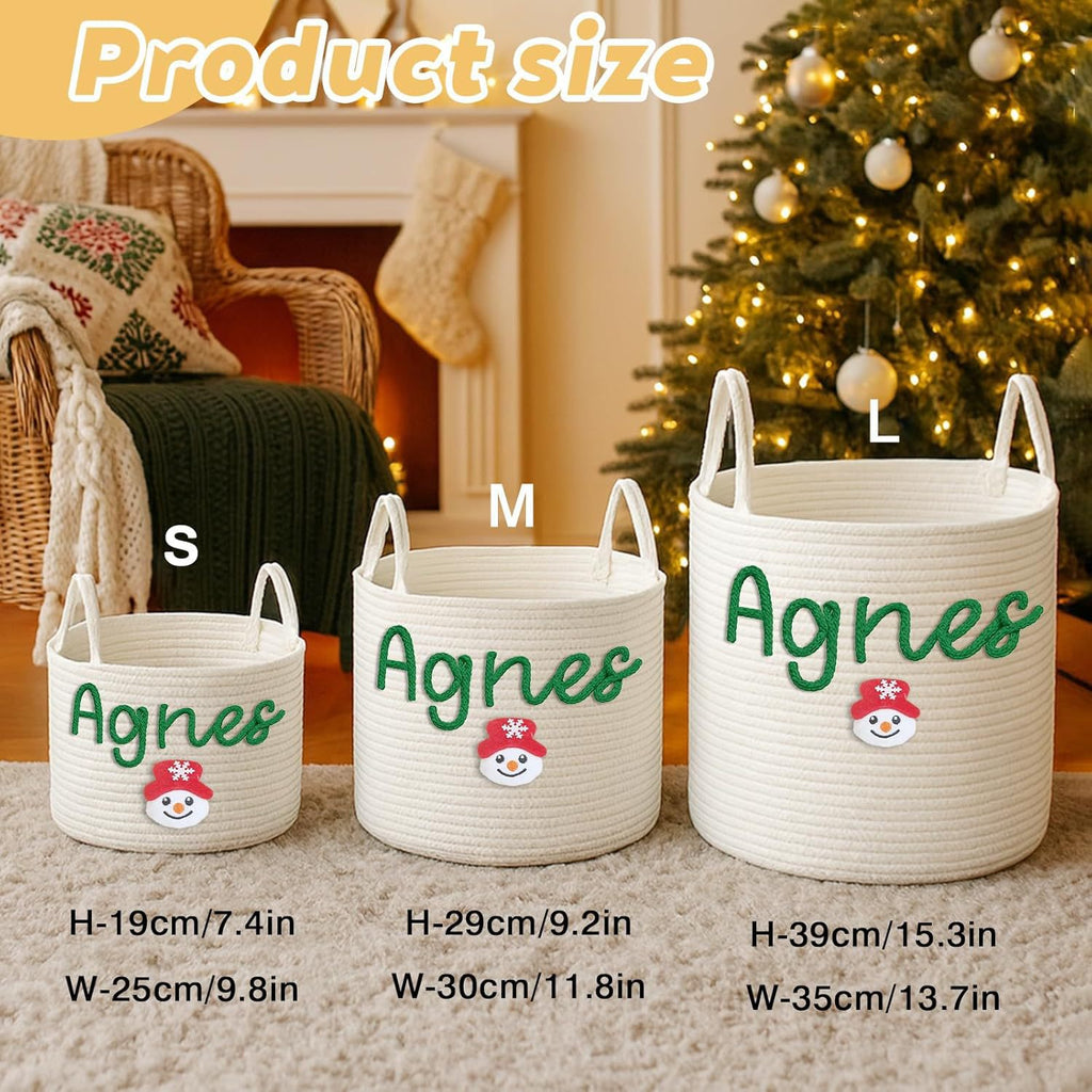 Handmade Cotton Rope Baby Toy Organizer