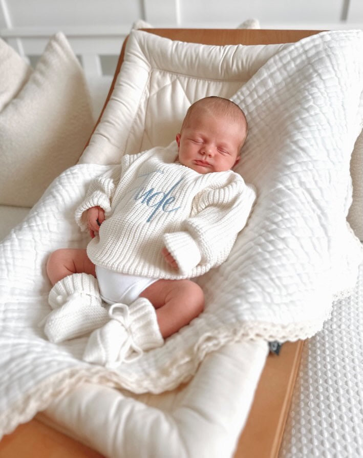 Embroidered kids name sweater