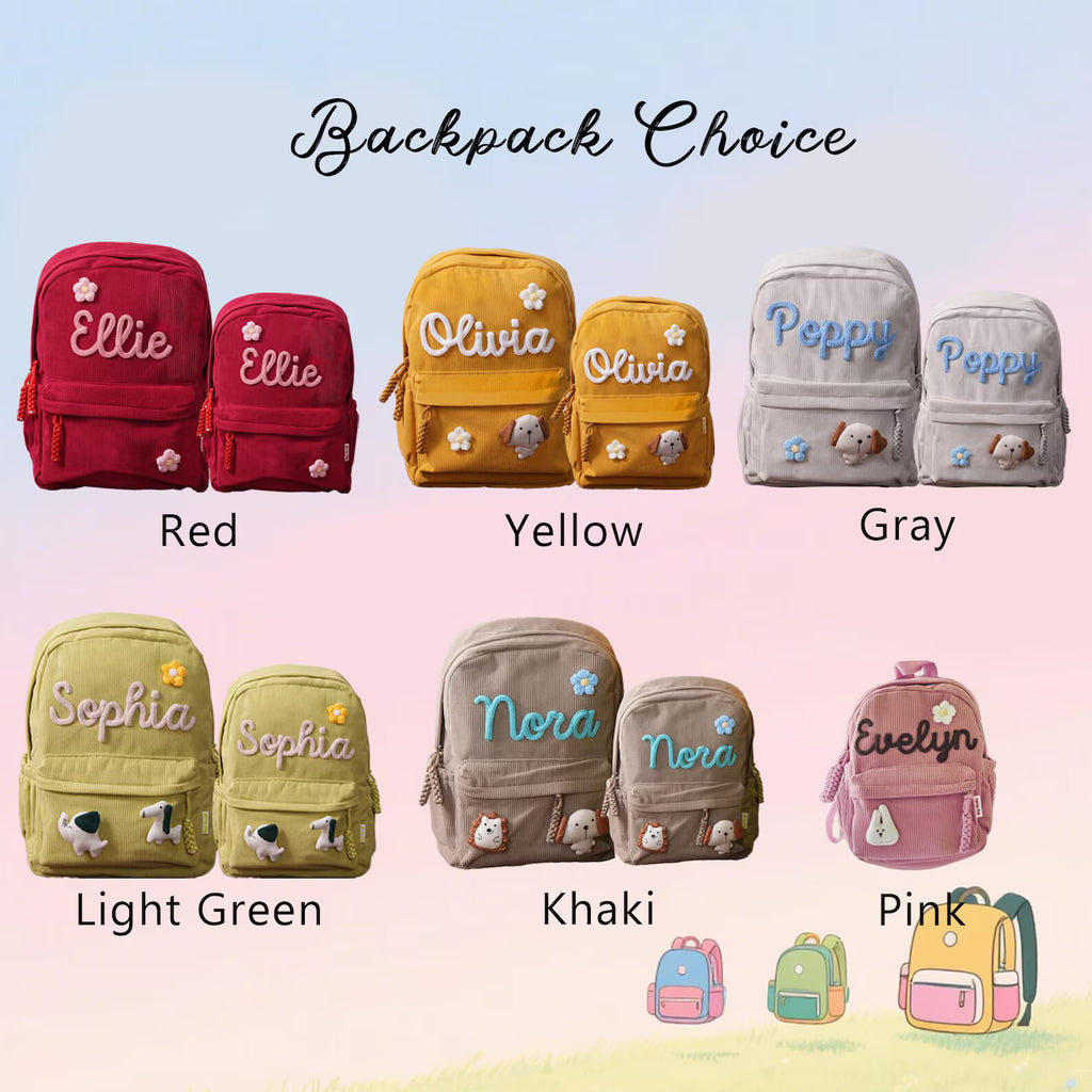 Custom Kids Name Backpack